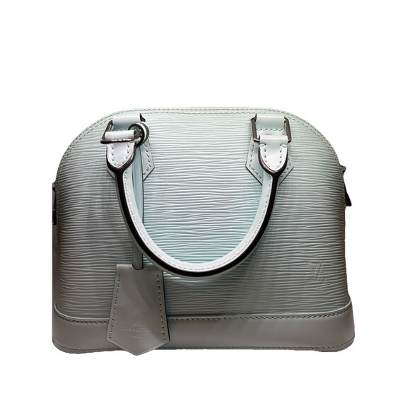 Louis Vuitton Alma Shoulder Bag BB Baby Blue Seaside Epi Leather - Picture 1 of 16